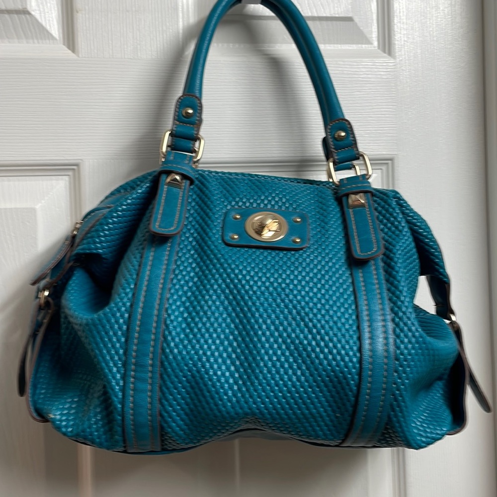 Teal satchel